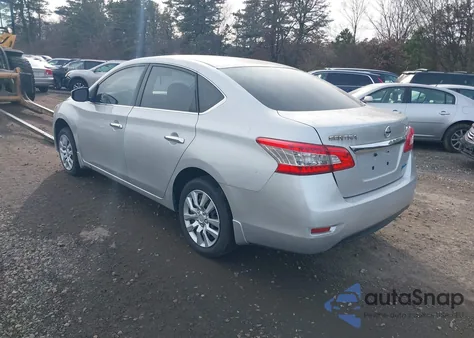 2014 Nissan Sentra S z USA, uszkodzony, nr VIN 3N1AB7APXEL681669